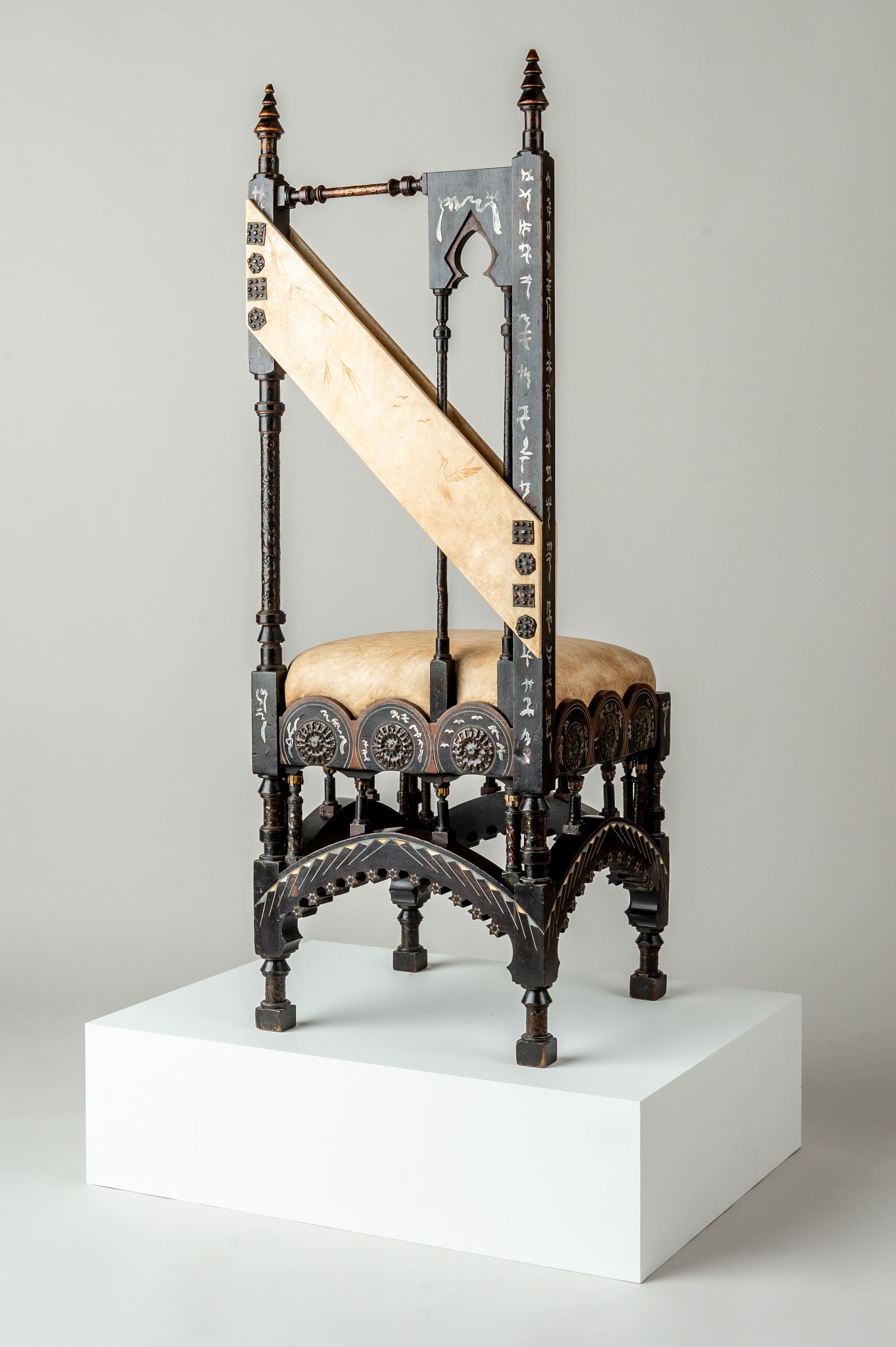 'Ladies Throne Chair' - Carlos Bugatti
